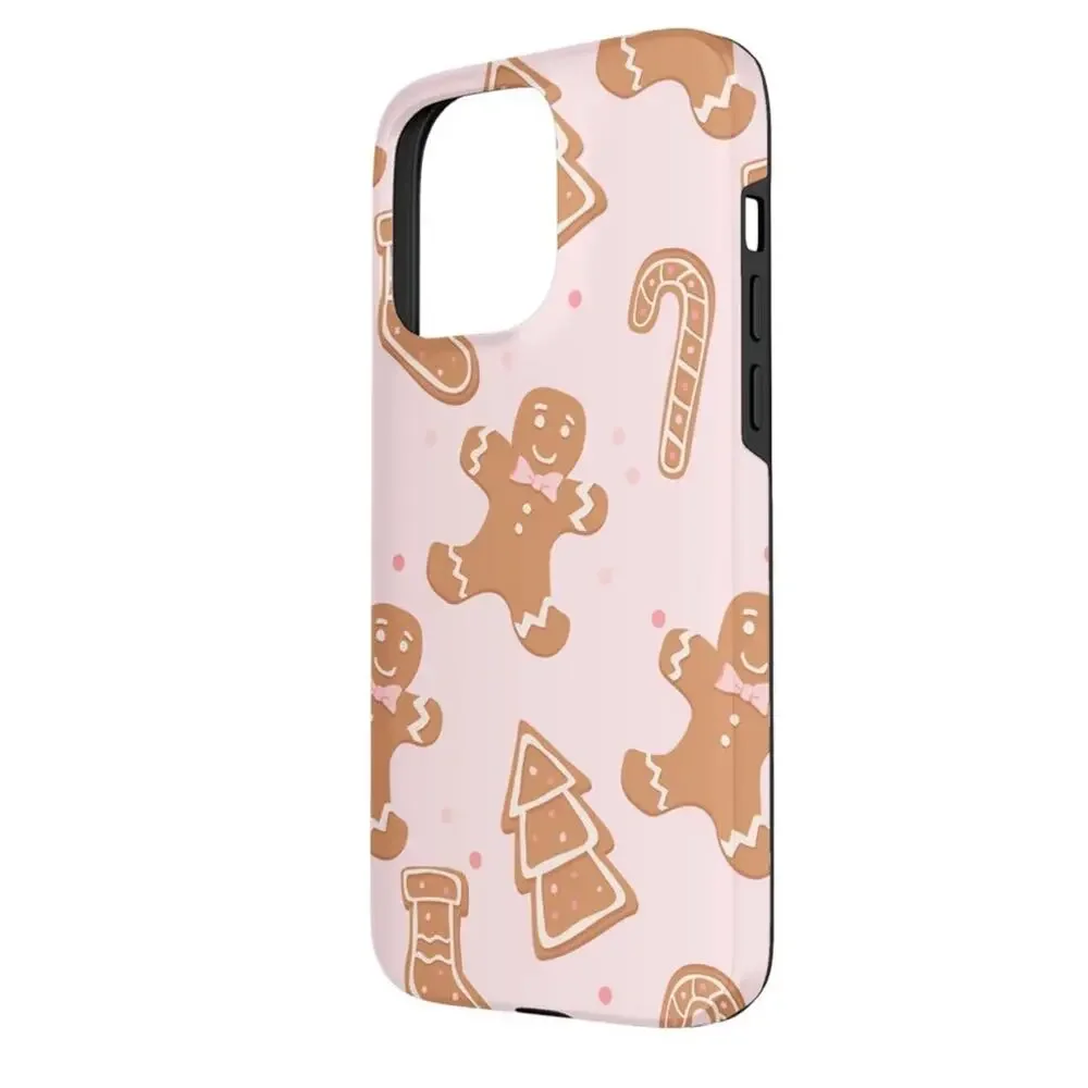 Pink Gingerbread Cookie Christmas Case for iPhone 15 Pro Max NWOT
